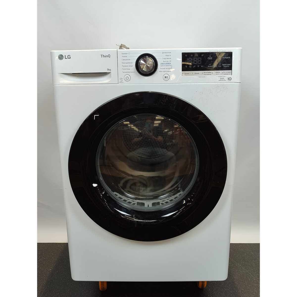 Сушильная машина LG DC90V3V6W, белая
