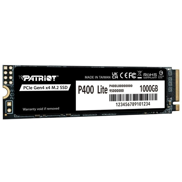 Накопитель SSD Patriot PCIe 4.0 x4 1TB P400LP1KGM28H