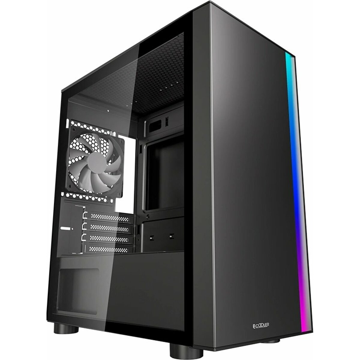 Корпус PcCooler LM300 Argb, черный