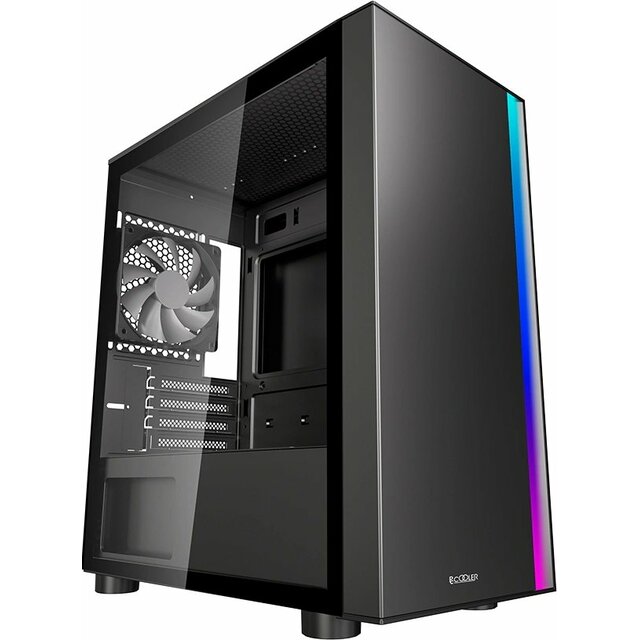 Корпус PcCooler LM300 Argb, черный Корпус PcCooler LM300 Argb, черный