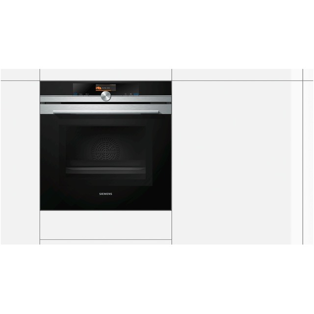 Духовой шкаф Siemens HM636GNS1 (Цвет: Black/Silver)
