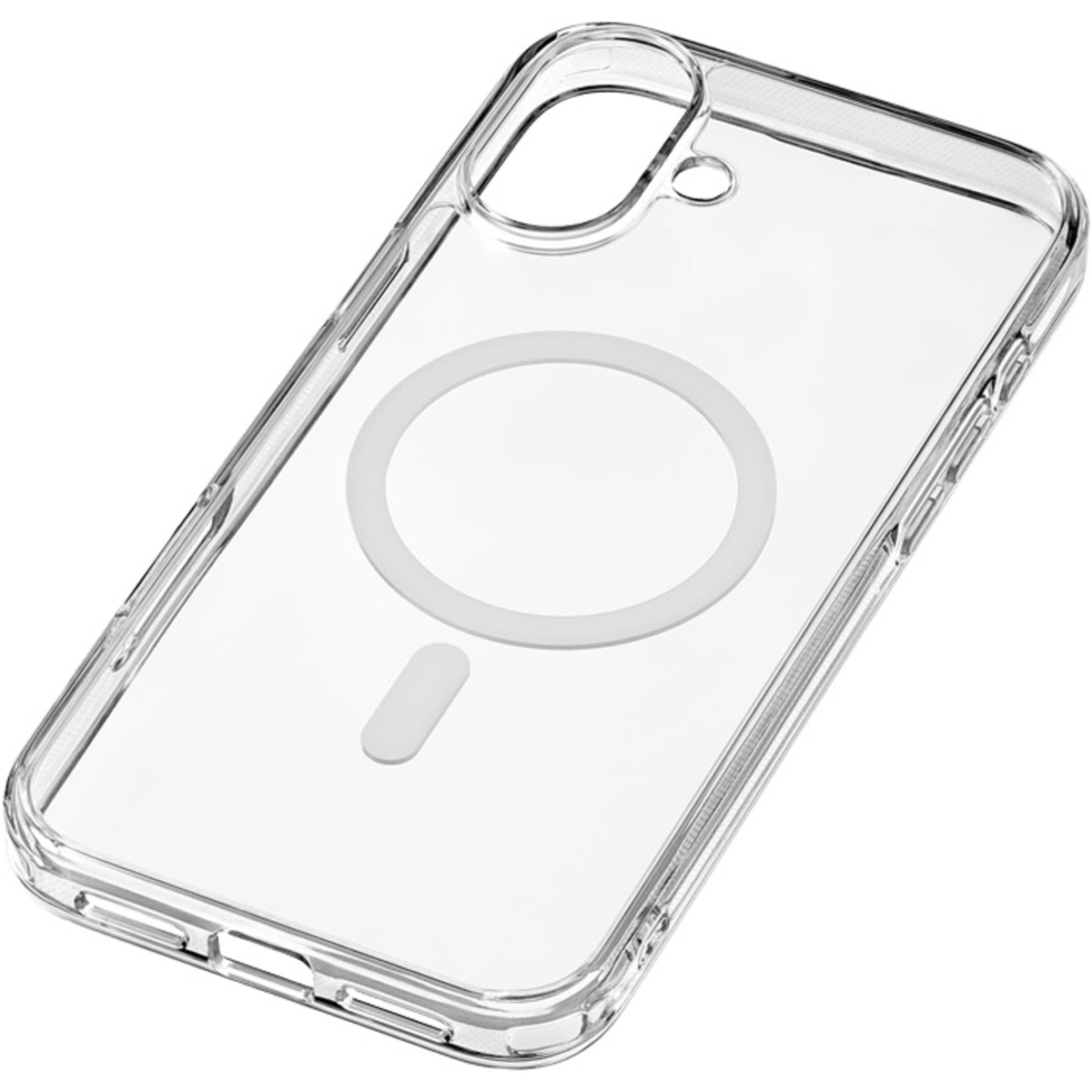 Чехол-накладка uBear Real Mag Case для смартфона Apple iPhone 16 Plus (Цвет: Crystal Clear)