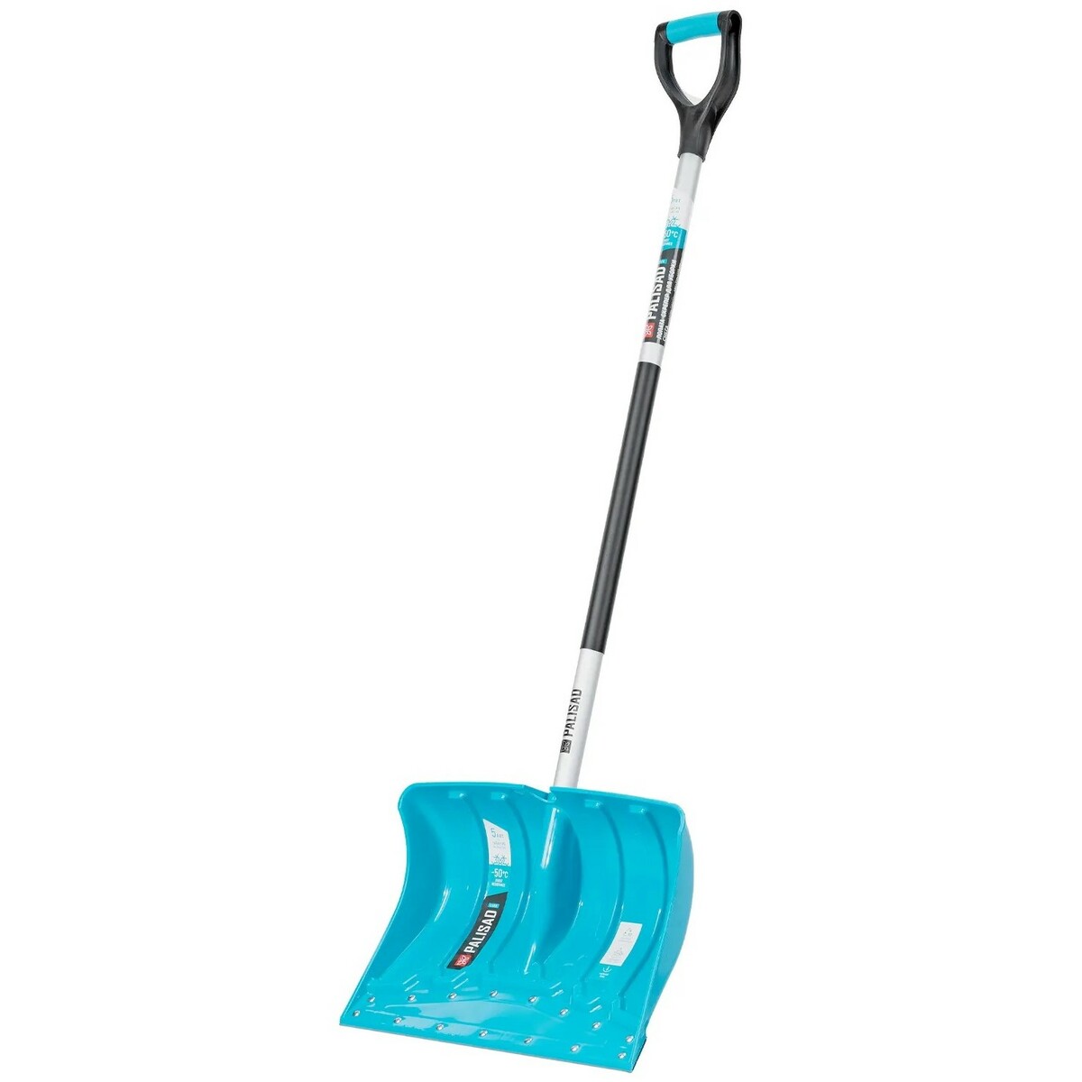 Лопата для уборки снега Palisad LUXE 61797 (Цвет: Blue/Black)