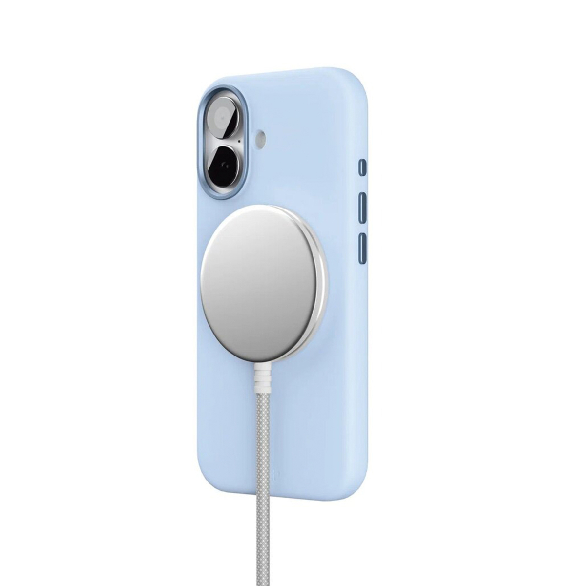 Чехол-накладка VLP Aster Pro Case with MagSafe для смартфона Apple iPhone 17 (Цвет: Blue)