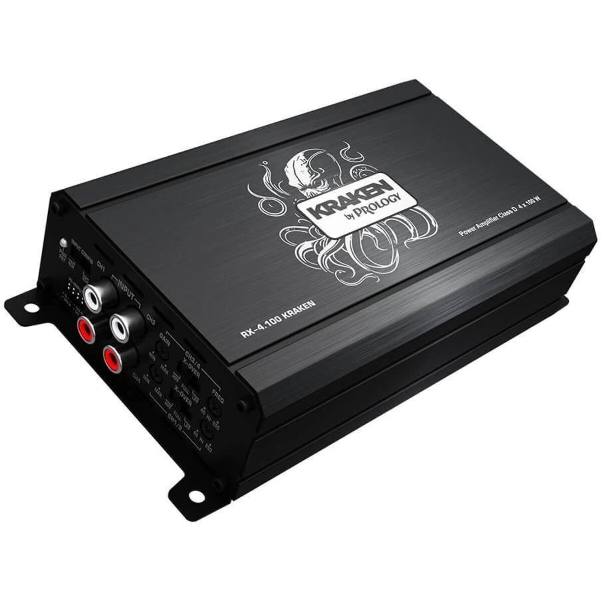 Усилитель автомобильный Prology RX-4.100 KRAKEN, черный