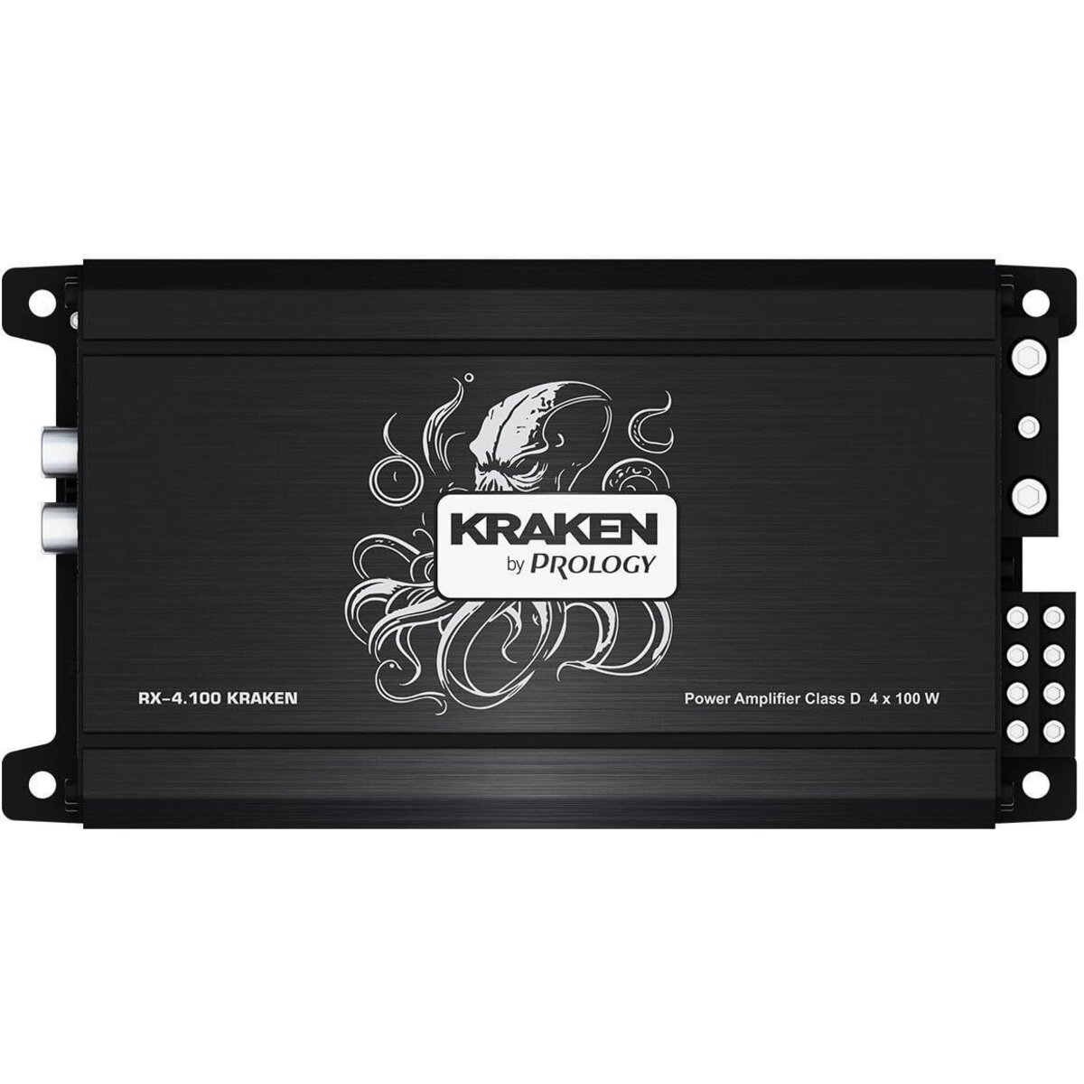 Усилитель автомобильный Prology RX-4.100 KRAKEN, черный