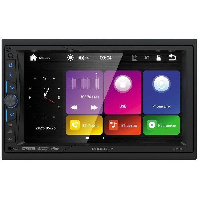 Автомагнитола Prology MPV-390, черный