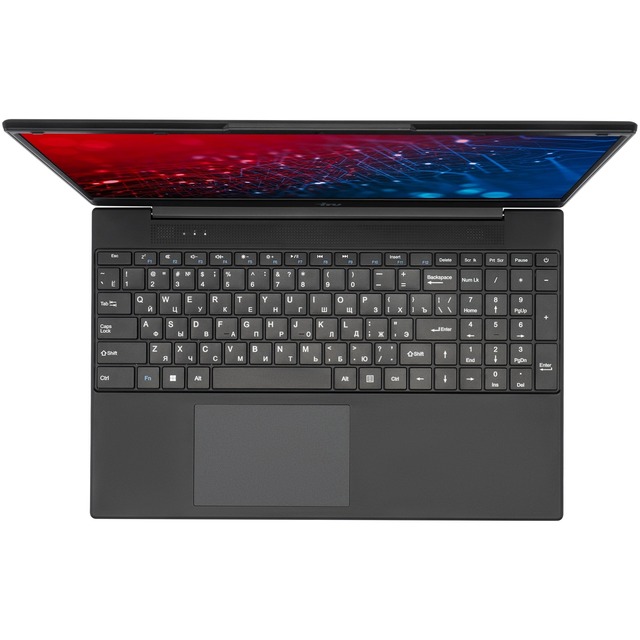 Ноутбук IRU Tactio 15ALG (Core i3 1215U 8Gb SSD256Gb Intel UHD Graphics 15.6 IPS FHD (1920x1080) Windows 11 Professional black WiFi BT Cam 4500mAh)