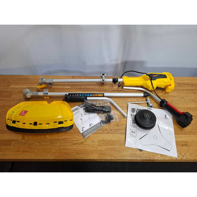 Триммер электрический Denzel TE-1400 (Цвет: Yellow / Black)