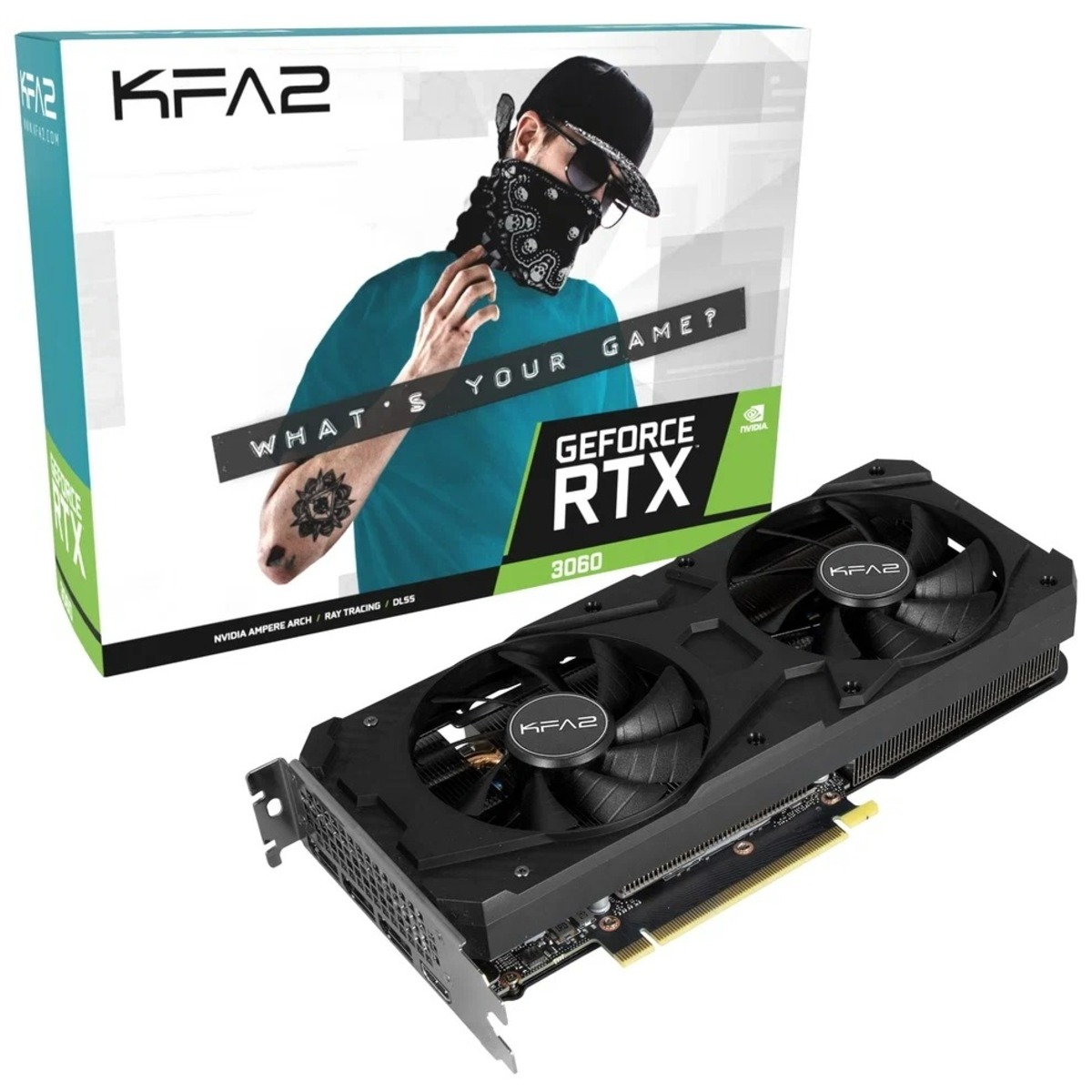 Видеокарта KFA2 GeForce RTX 3060 CORE 8GB