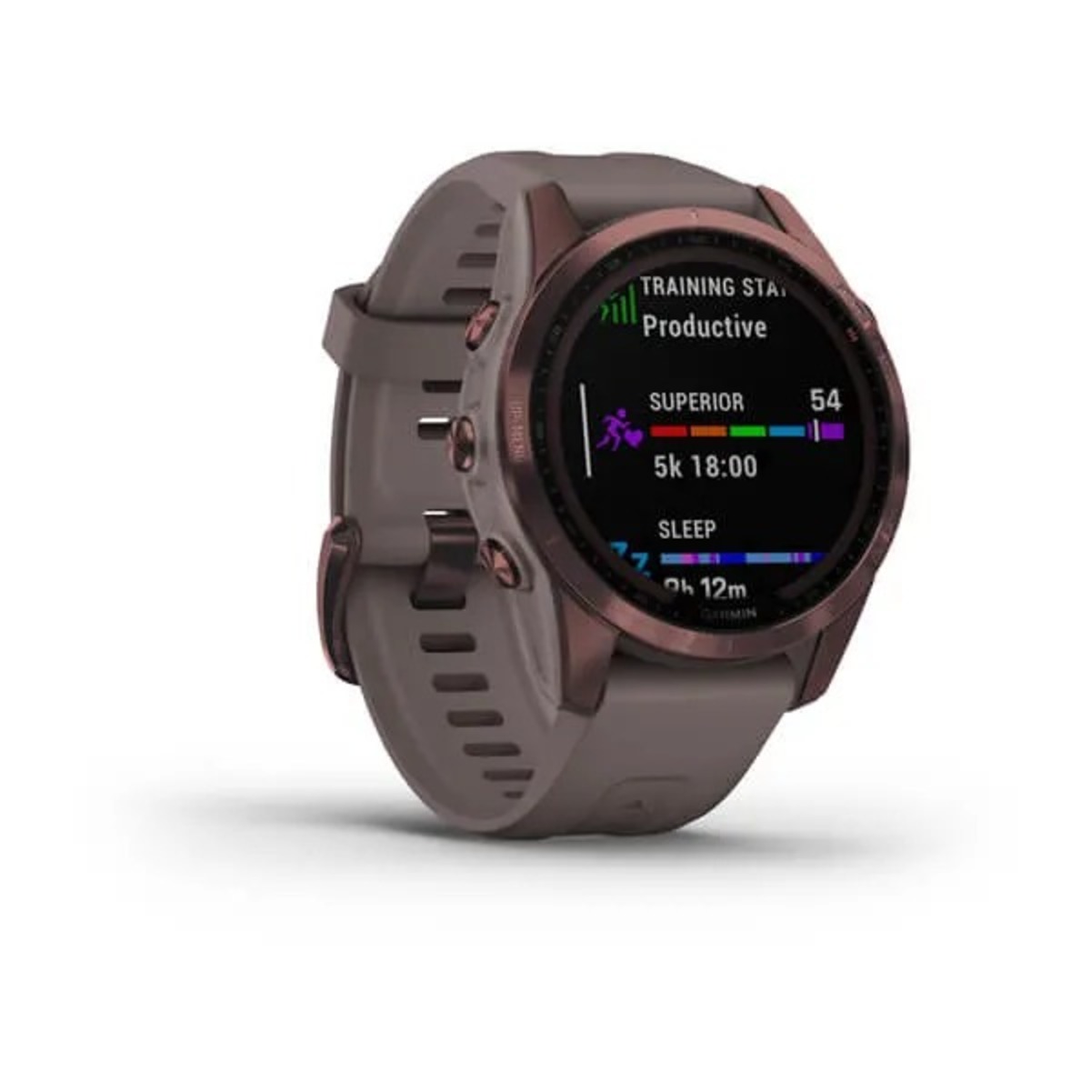 Умные часы Garmin Fenix 7S Sapphire Solar (Цвет: Dark Bronze)