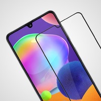 Защитное стекло 3D Full Glue Tempered для смартфона Samsung Galaxy M31, черный