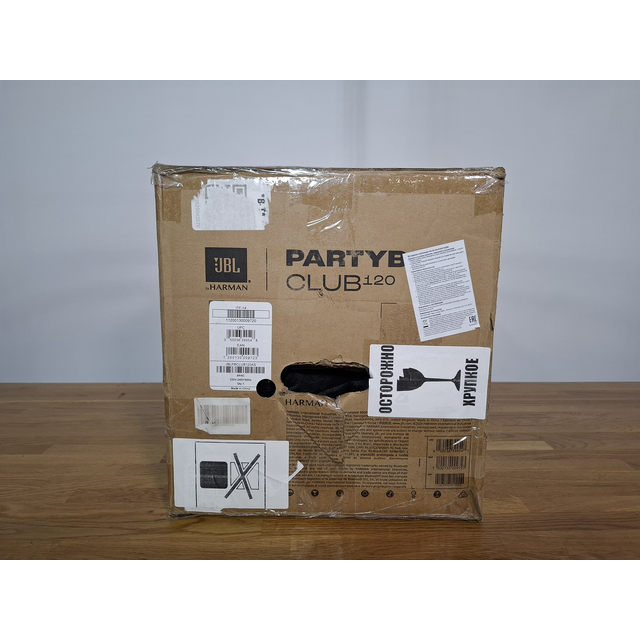 Минисистема JBL PartyBox Club 120, чeрный Минисистема JBL PartyBox Club 120, чeрный