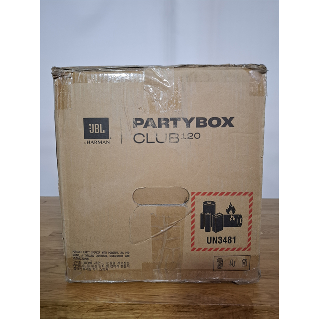 Минисистема JBL PartyBox Club 120, чeрный Минисистема JBL PartyBox Club 120, чeрный