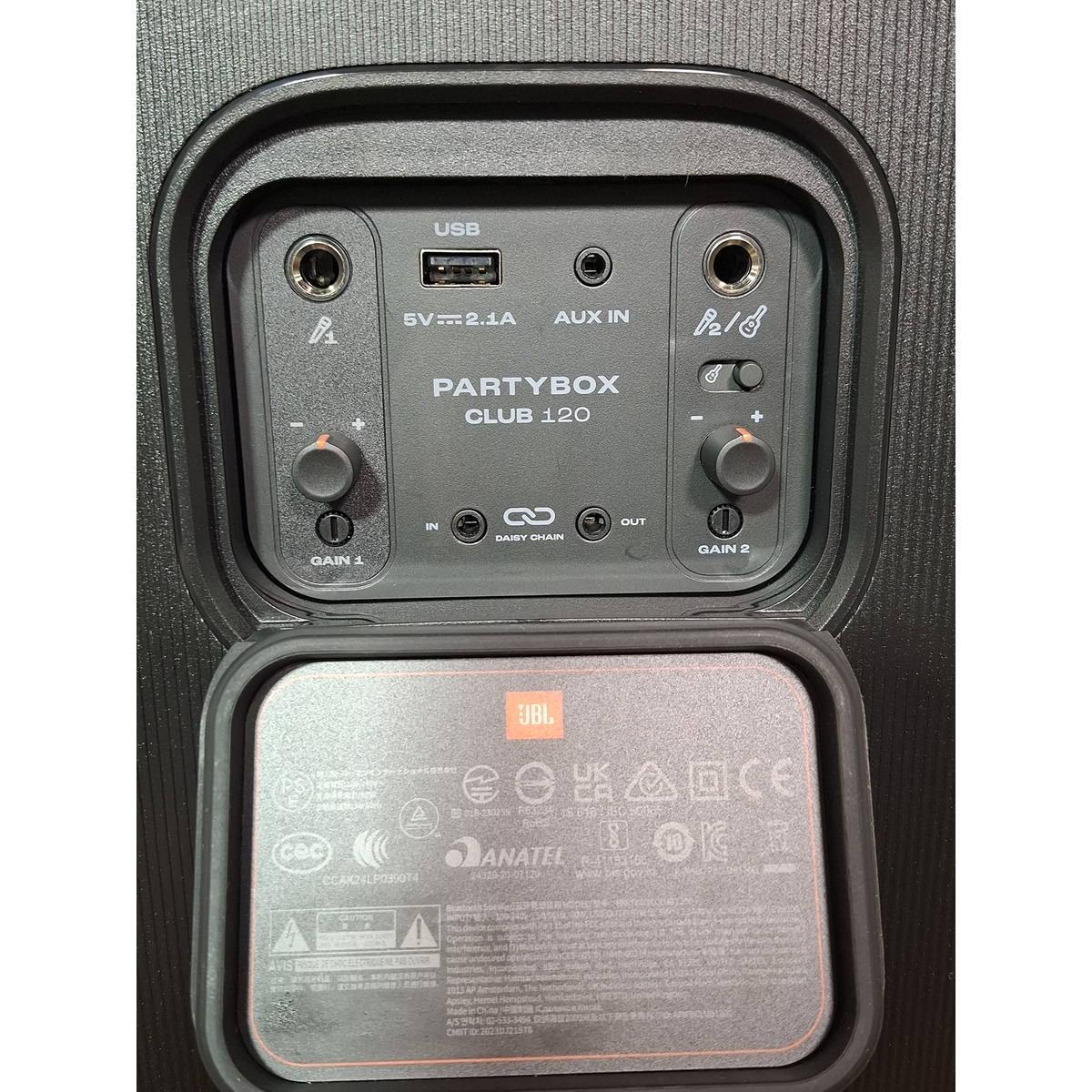 Минисистема JBL PartyBox Club 120, чeрный