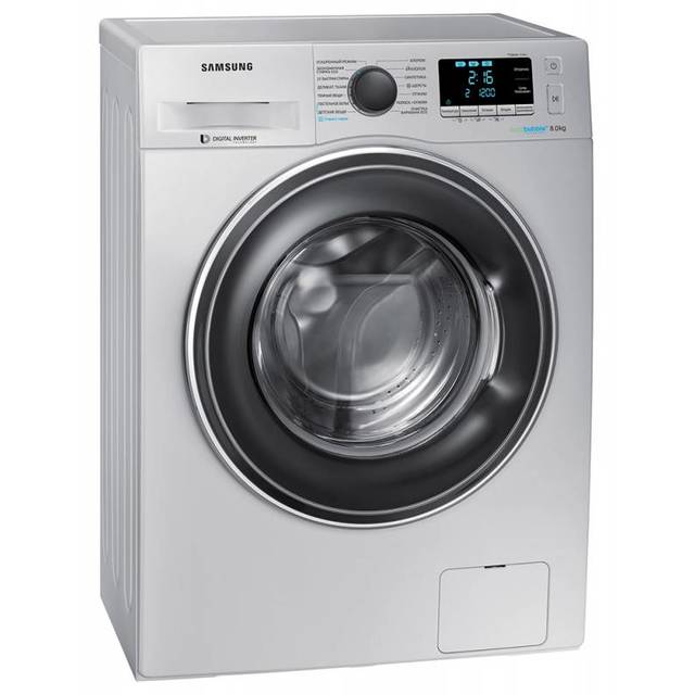 Стиральная машина Samsung WW80K62E07SDLP (Цвет: Silver)