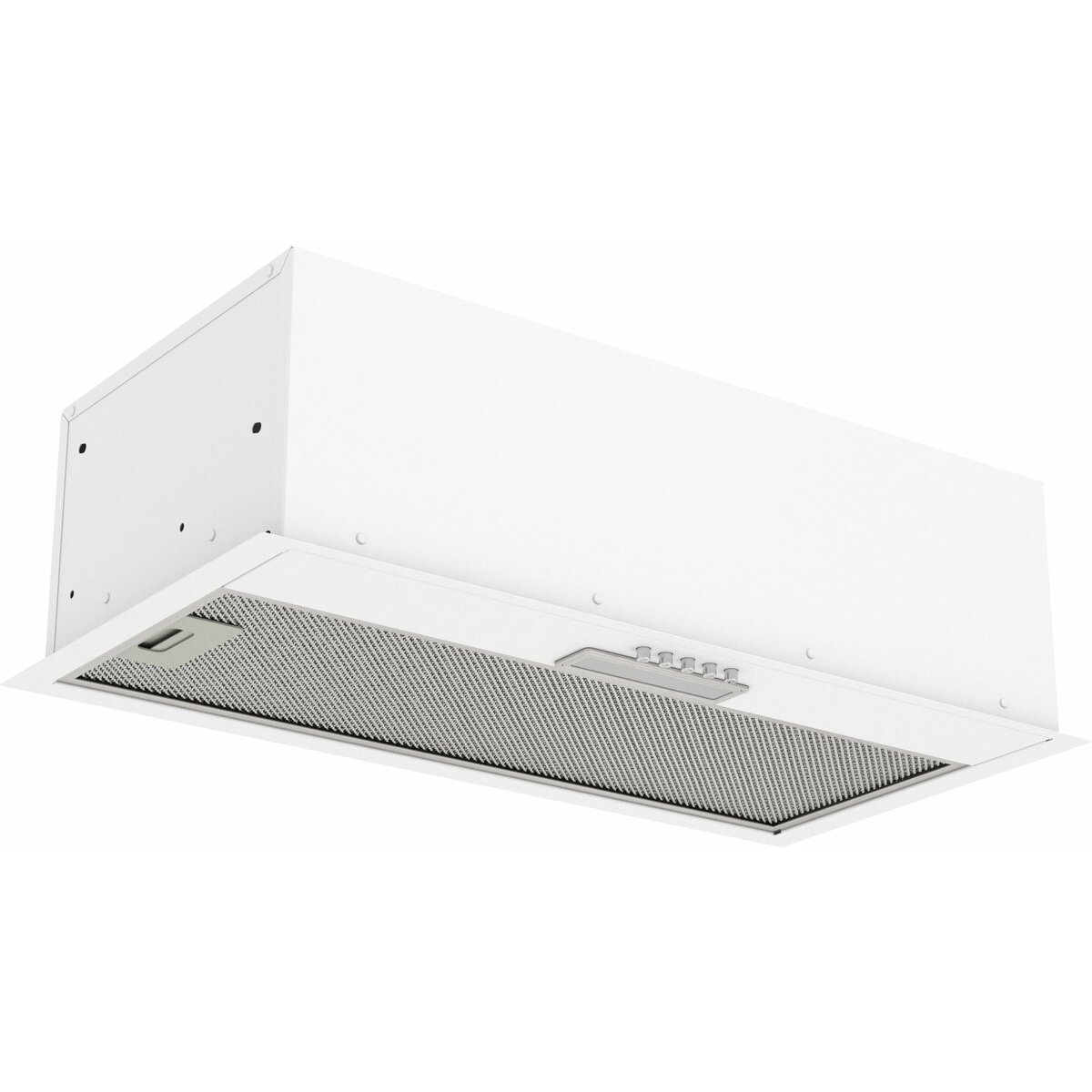 Вытяжка встраиваемая Elikor Cube Basic 60П-500-К3Д, белый
