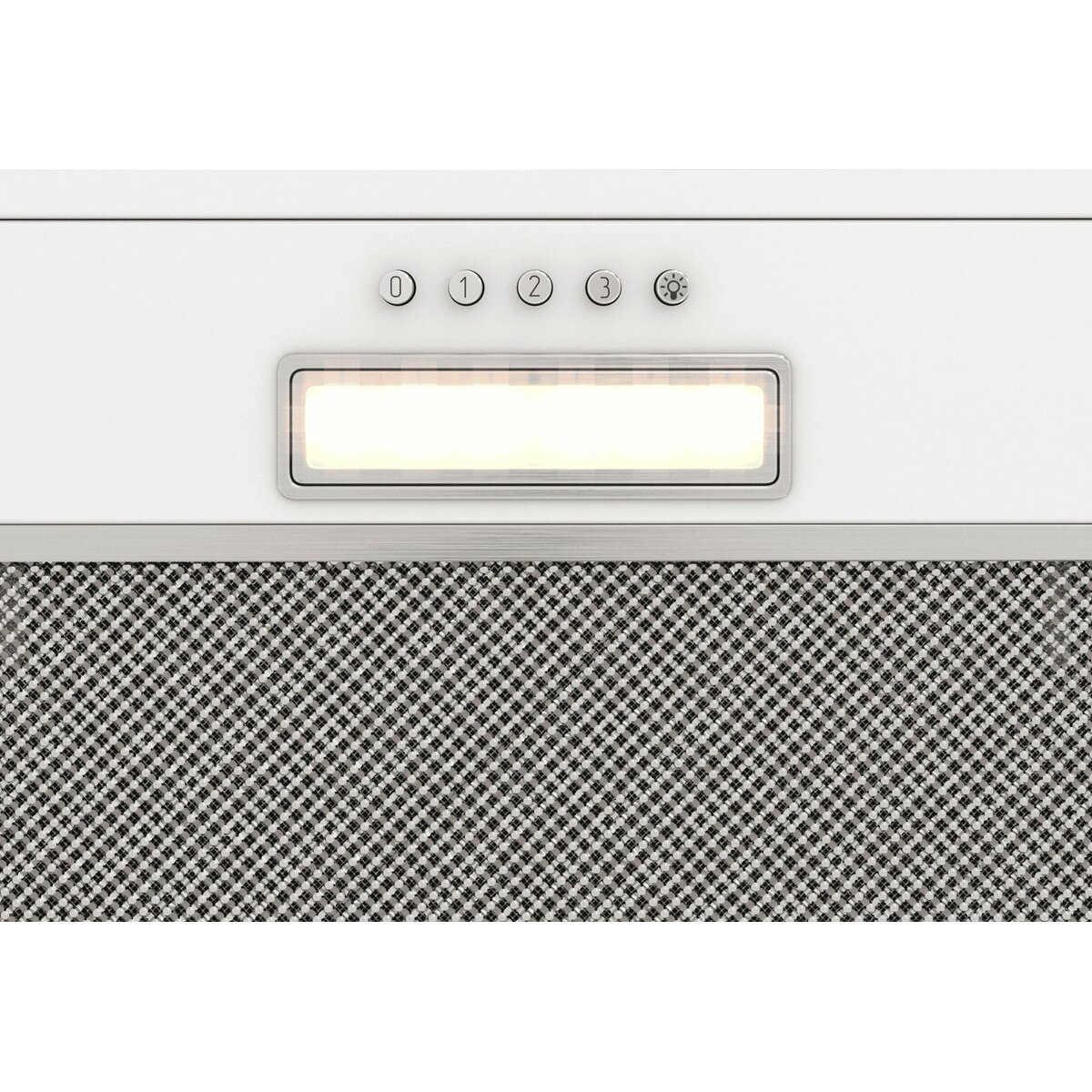 Вытяжка встраиваемая Elikor Cube Basic 60П-500-К3Д, белый