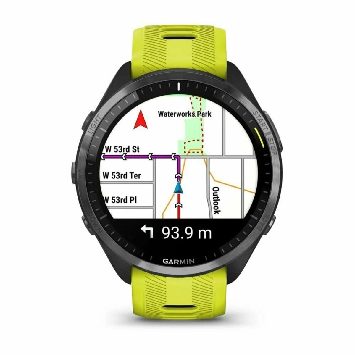 Умные часы Garmin Forerunner 965 (Цвет: Yellow/Black)