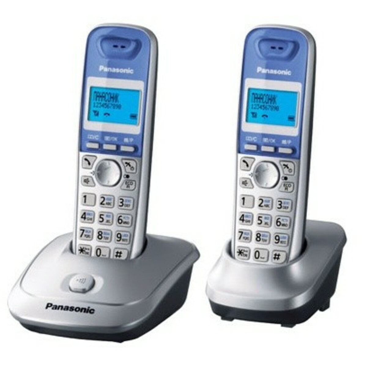 Р/Телефон Dect Panasonic KX-TG2512RUS (Цвет: Silver)