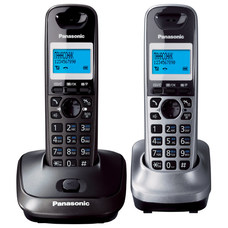 Р/Телефон Dect Panasonic KX-TG2512RU2 (Цвет: Gray)