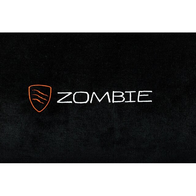 Кресло игровое Zombie Ghost Fabric, черный 