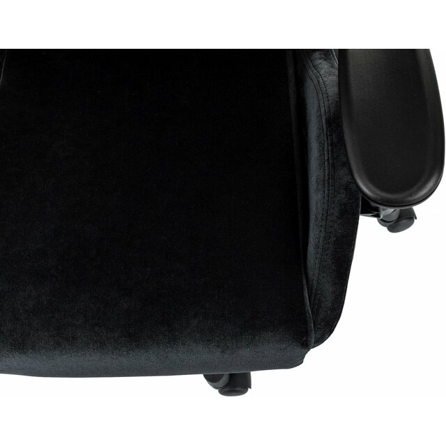 Кресло игровое Zombie Ghost Fabric, черный 