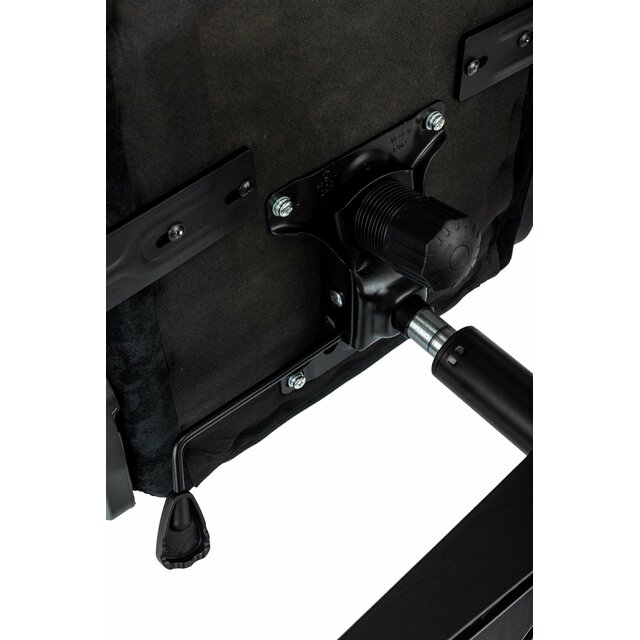 Кресло игровое Zombie Ghost Fabric, черный 