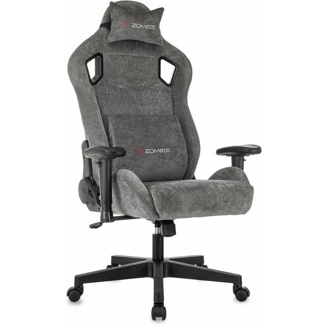 Кресло игровое Zombie Ghost Fabric (Цвет: Gray)