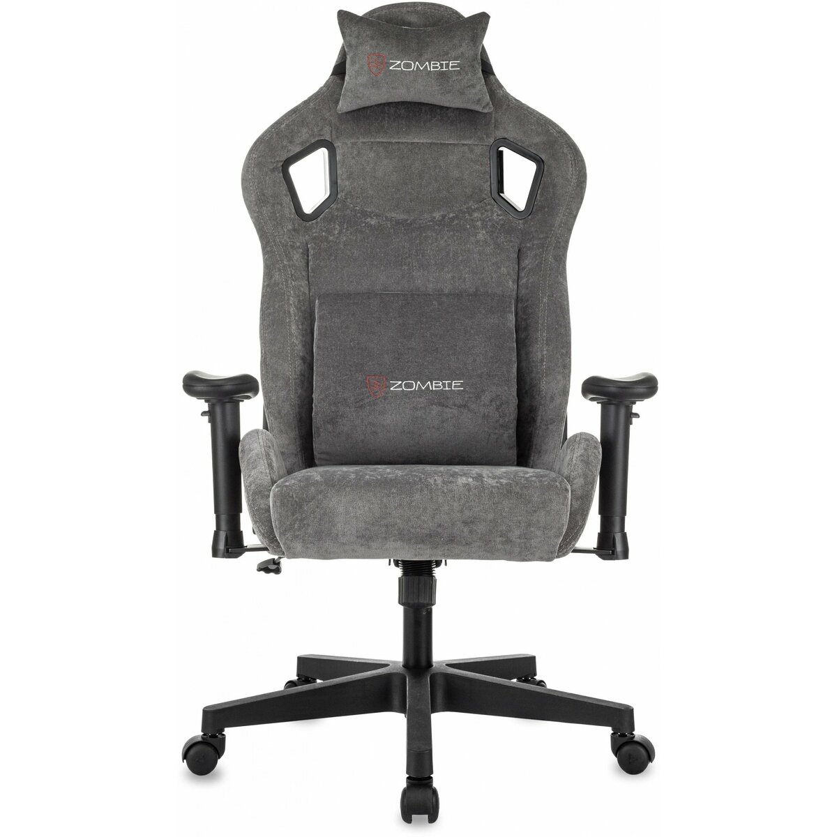 Кресло игровое Zombie Ghost Fabric (Цвет: Gray)