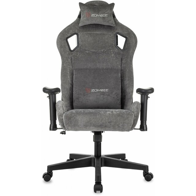 Кресло игровое Zombie Ghost Fabric (Цвет: Gray)