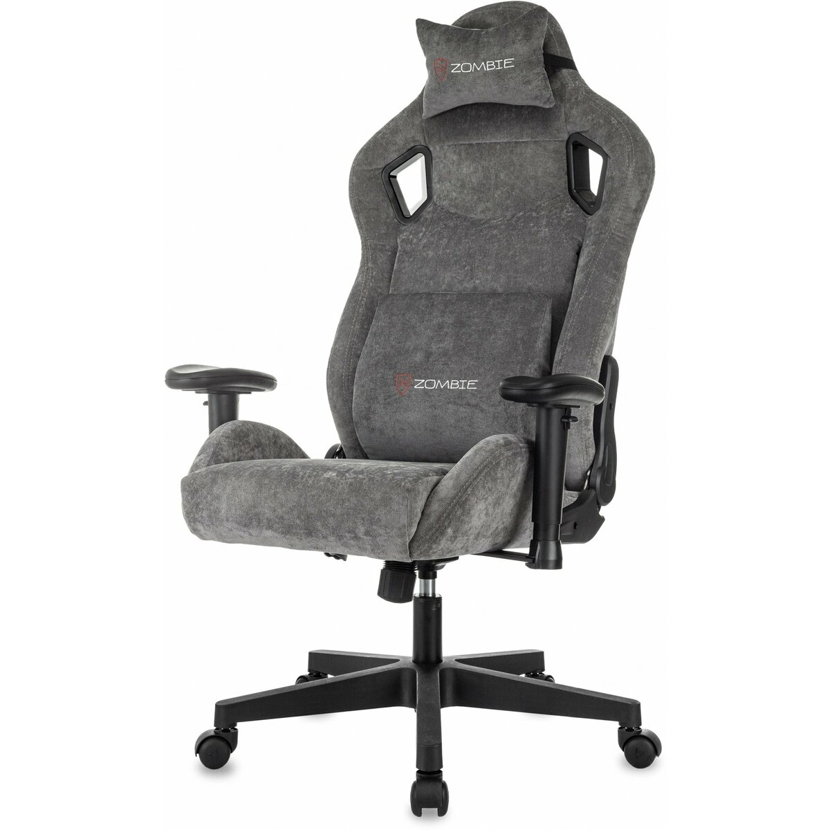 Кресло игровое Zombie Ghost Fabric (Цвет: Gray)