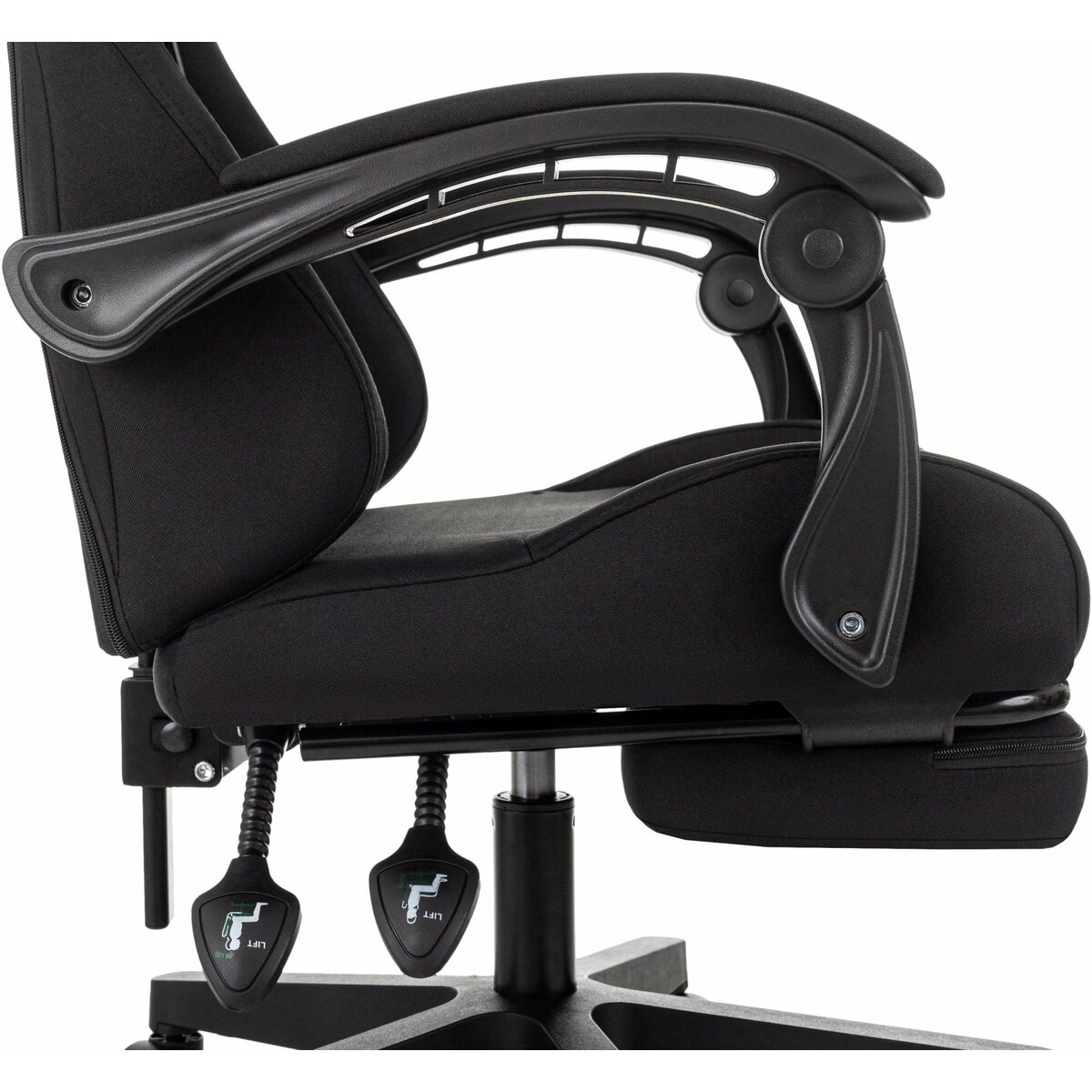 Кресло игровое Zombie Shadow, черный 