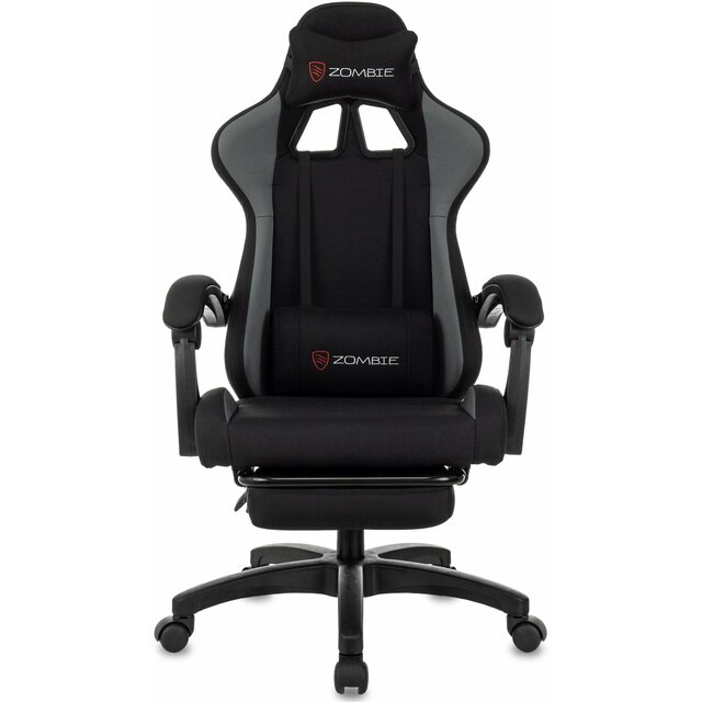 Кресло игровое Zombie Shadow (Цвет: Black/Gray)