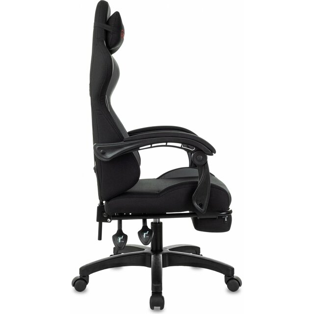 Кресло игровое Zombie Shadow (Цвет: Black/Gray)