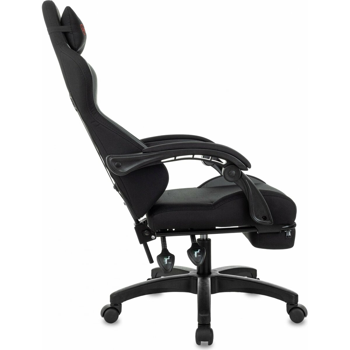 Кресло игровое Zombie Shadow (Цвет: Black/Gray)