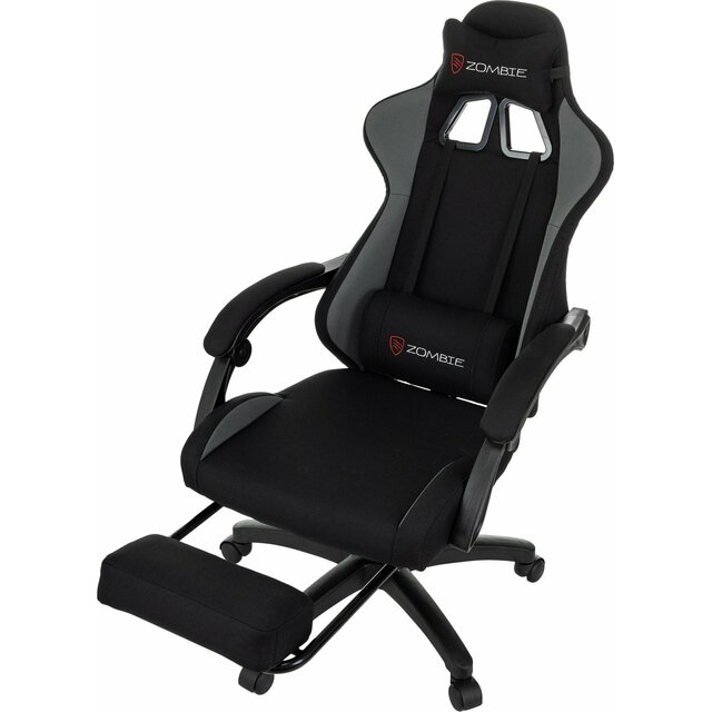 Кресло игровое Zombie Shadow (Цвет: Black/Gray)