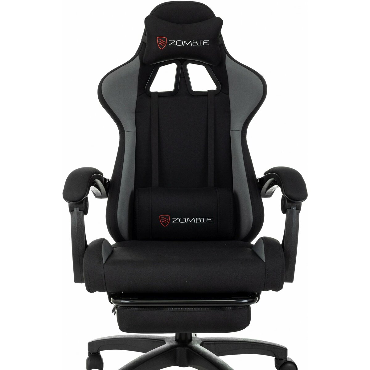 Кресло игровое Zombie Shadow (Цвет: Black/Gray)