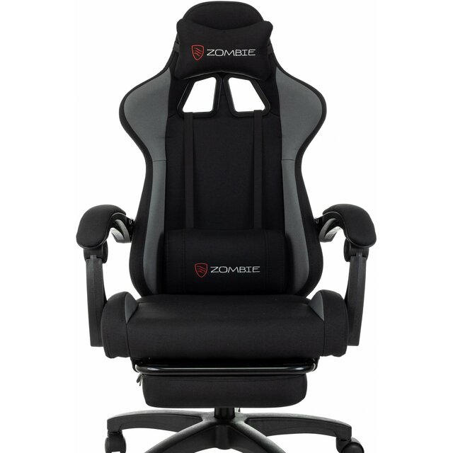Кресло игровое Zombie Shadow (Цвет: Black/Gray)