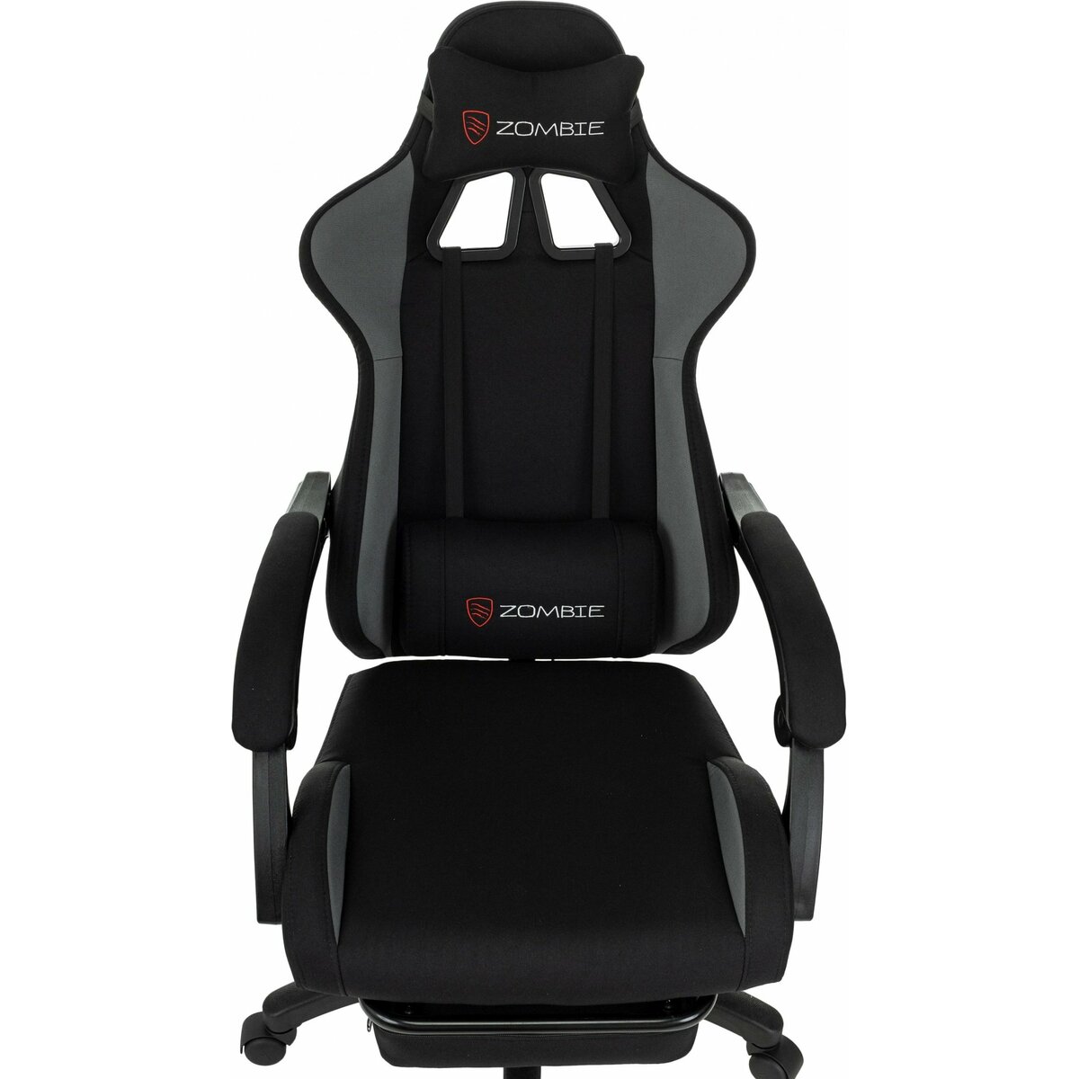 Кресло игровое Zombie Shadow (Цвет: Black/Gray)