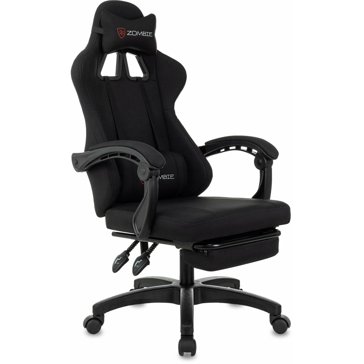 Кресло игровое Zombie Weaver, черный 