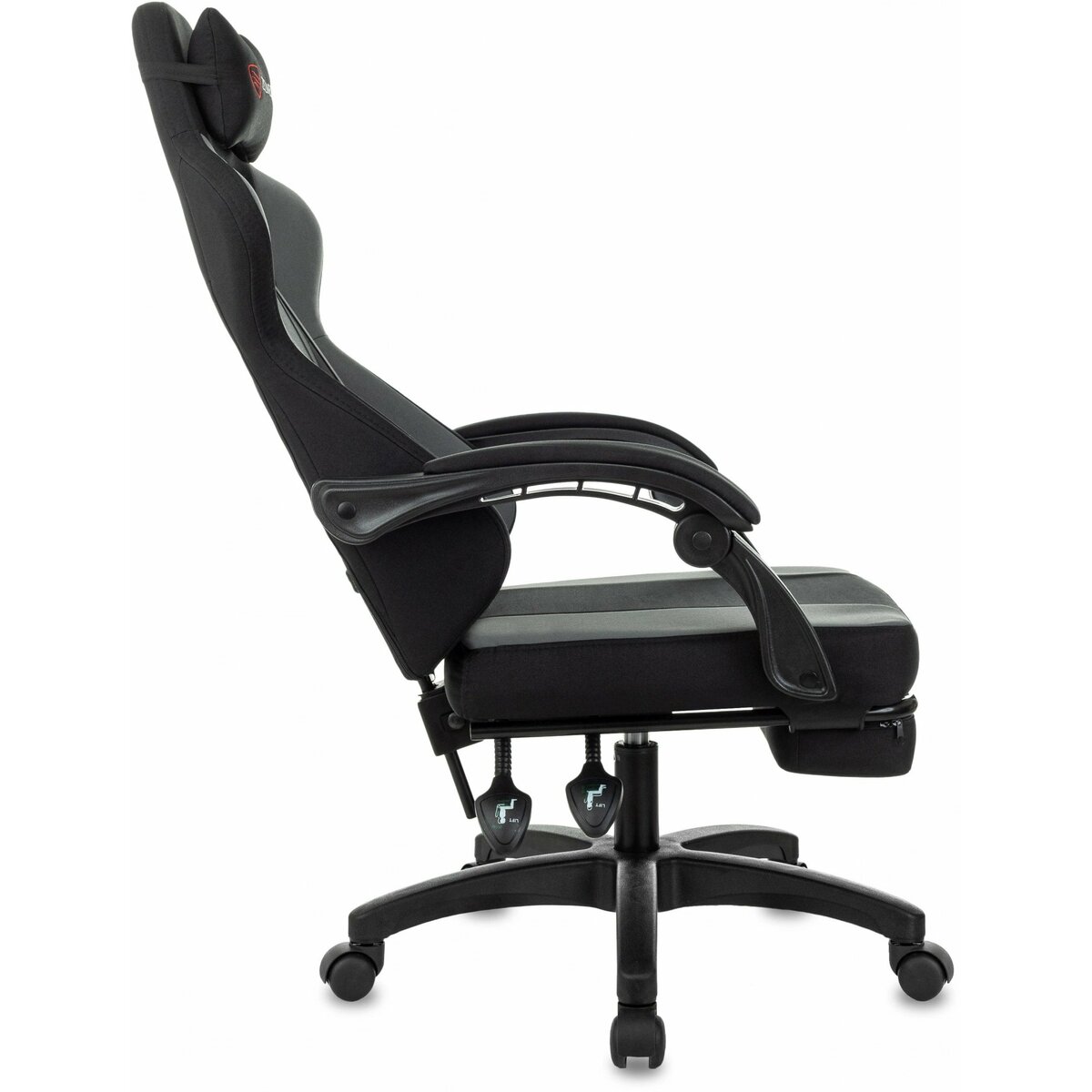 Кресло игровое Zombie Weaver (Цвет: Black/Gray)