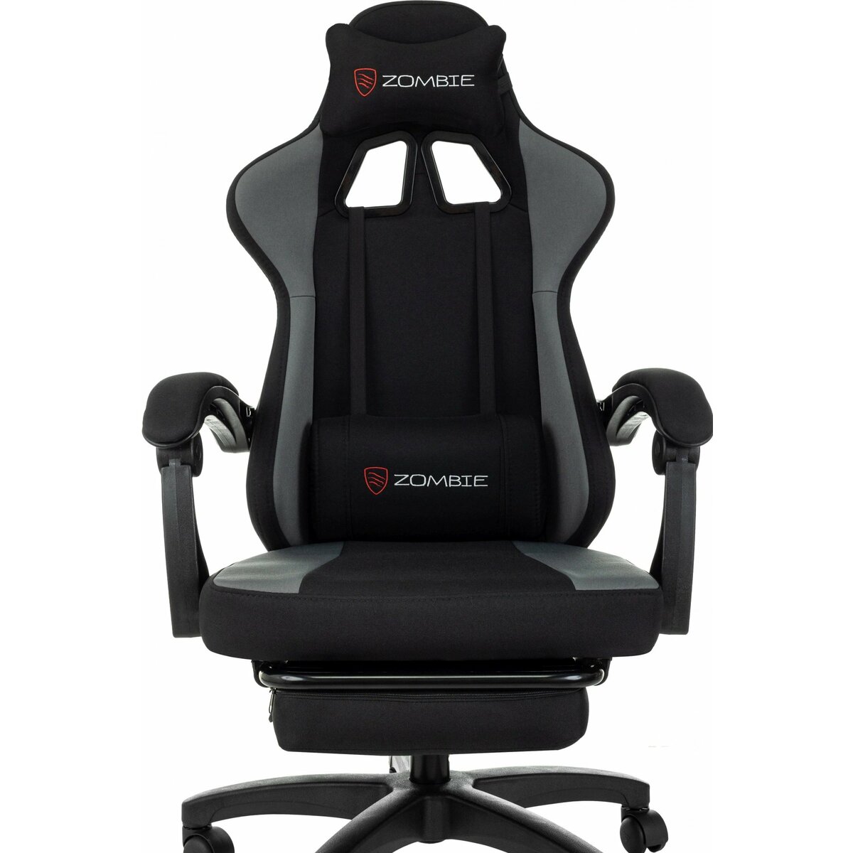 Кресло игровое Zombie Weaver (Цвет: Black/Gray)