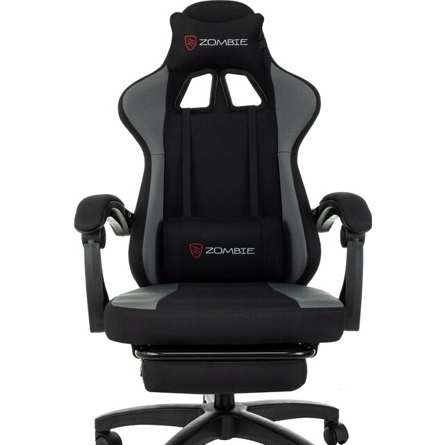 Кресло игровое Zombie Weaver (Цвет: Black / Gray)