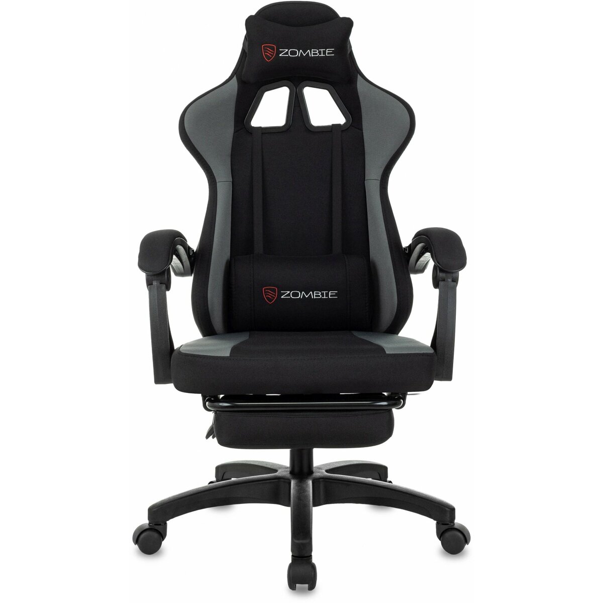 Кресло игровое Zombie Weaver (Цвет: Black/Gray)