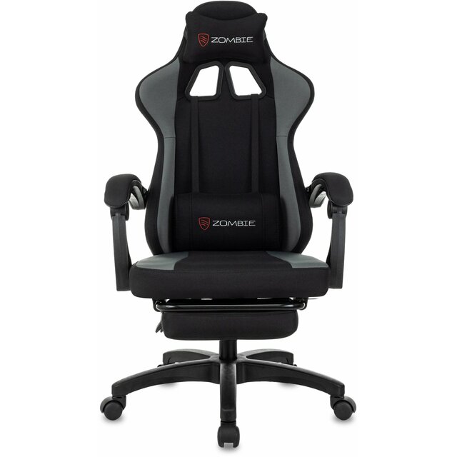 Кресло игровое Zombie Weaver (Цвет: Black / Gray)