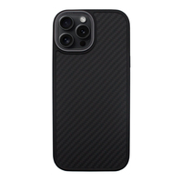 Чехол-накладка Comma Kevlar Series Magnetic Case для iPhone 15 Pro, черный