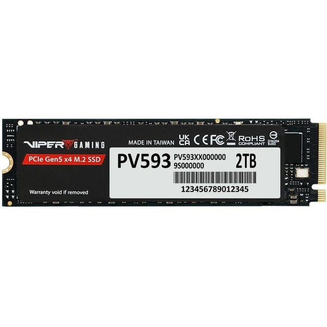 Накопитель SSD Patriot PCIe 5.0 x4 2TB PV593P2TBM28H
