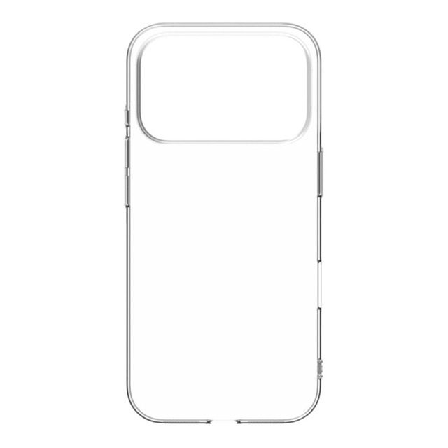Чехол-накладка Borasco Silicone Сase для смартфона iPhone 17 Pro Max (Цвет: Transparent)