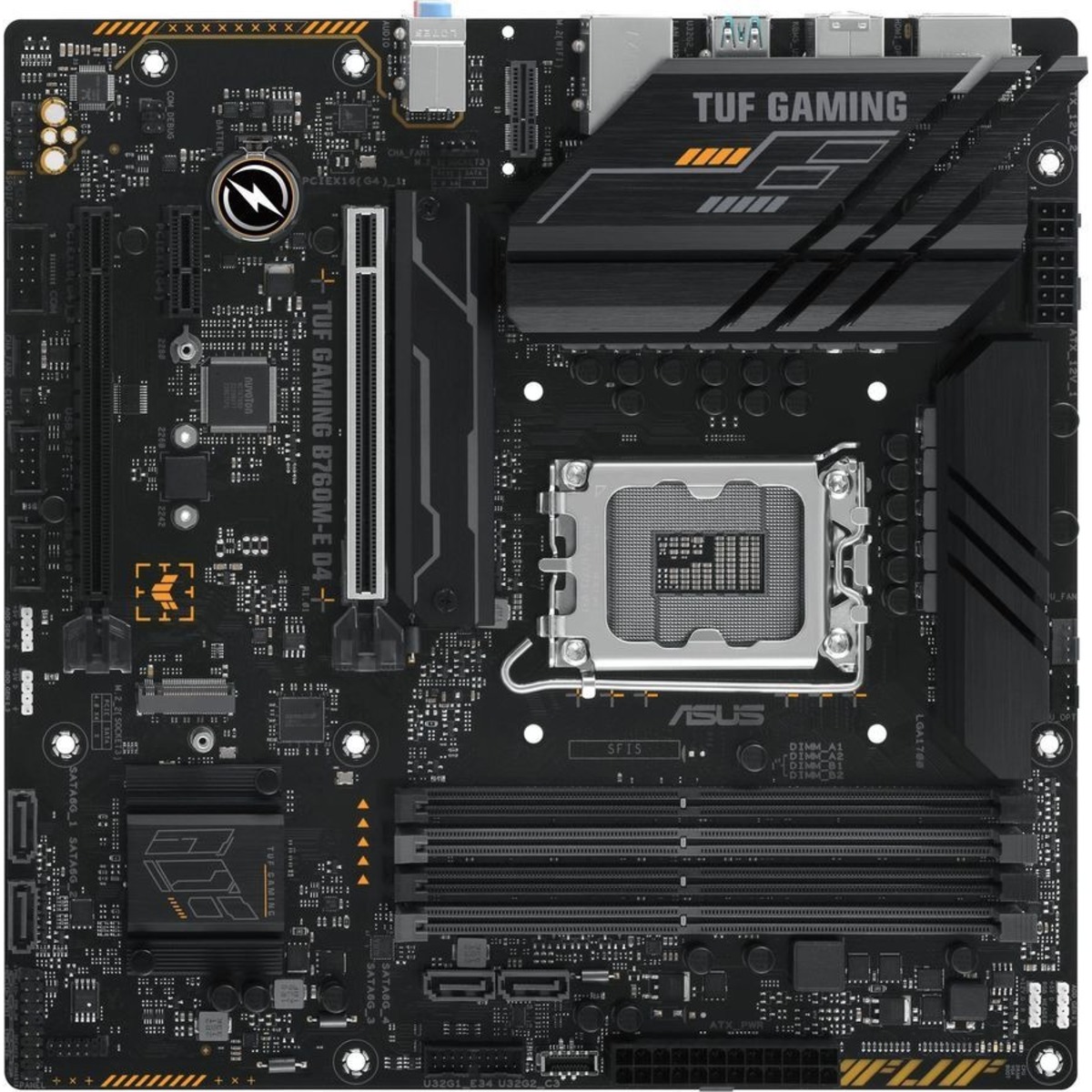 Материнская плата Asus TUF GAMING B760M-E D4